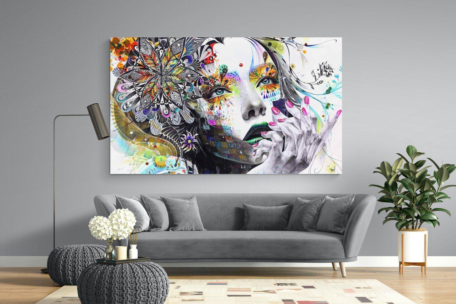 Imagination-Wall_Art-220 x 130cm-Mounted Canvas-No Frame-Pixalot