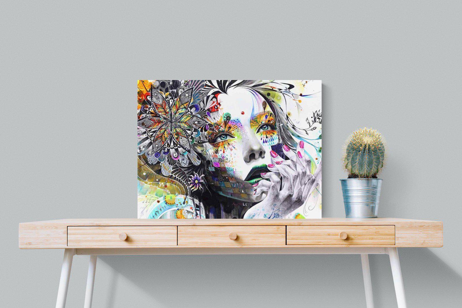 Imagination-Wall_Art-80 x 60cm-Mounted Canvas-No Frame-Pixalot