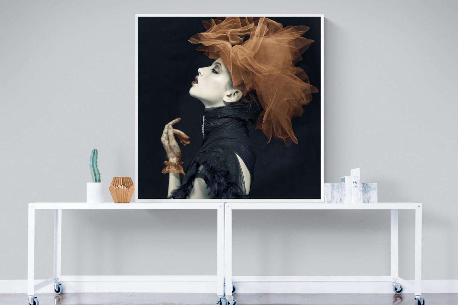 Imperious-Wall_Art-120 x 120cm-Mounted Canvas-White-Pixalot