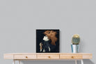 Imperious-Wall_Art-50 x 50cm-Mounted Canvas-Black-Pixalot