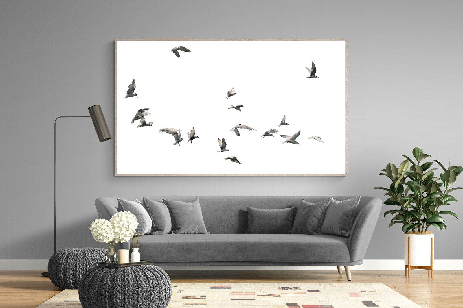 In Flight-Wall_Art-220 x 130cm-Mounted Canvas-Wood-Pixalot