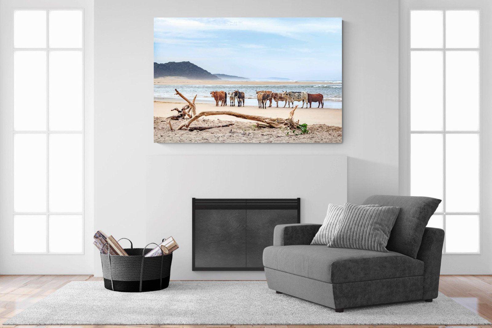 Indaba-Wall_Art-150 x 100cm-Mounted Canvas-No Frame-Pixalot