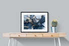 Indigo Ink-Wall_Art-80 x 60cm-Framed Print-Black-Pixalot