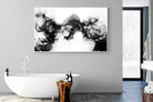 Ink Cloud-Wall_Art-180 x 110cm-Mounted Canvas-White-Pixalot