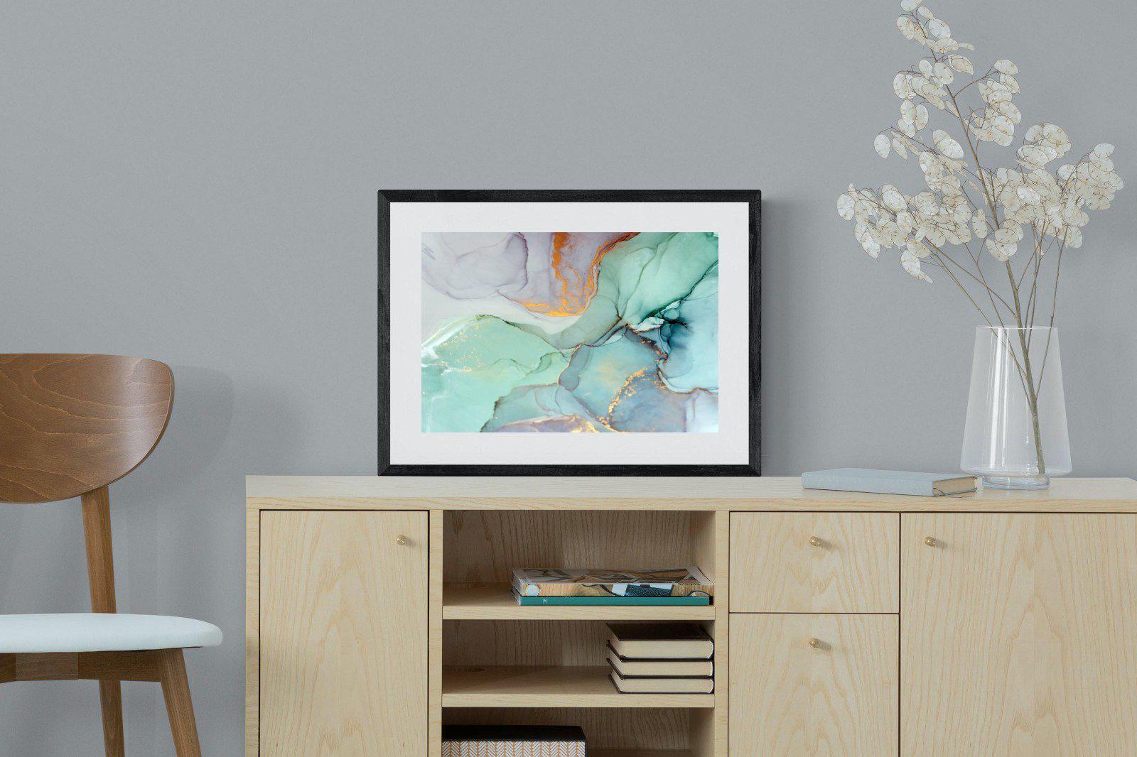 Ink-Wall_Art-60 x 45cm-Framed Print-Black-Pixalot