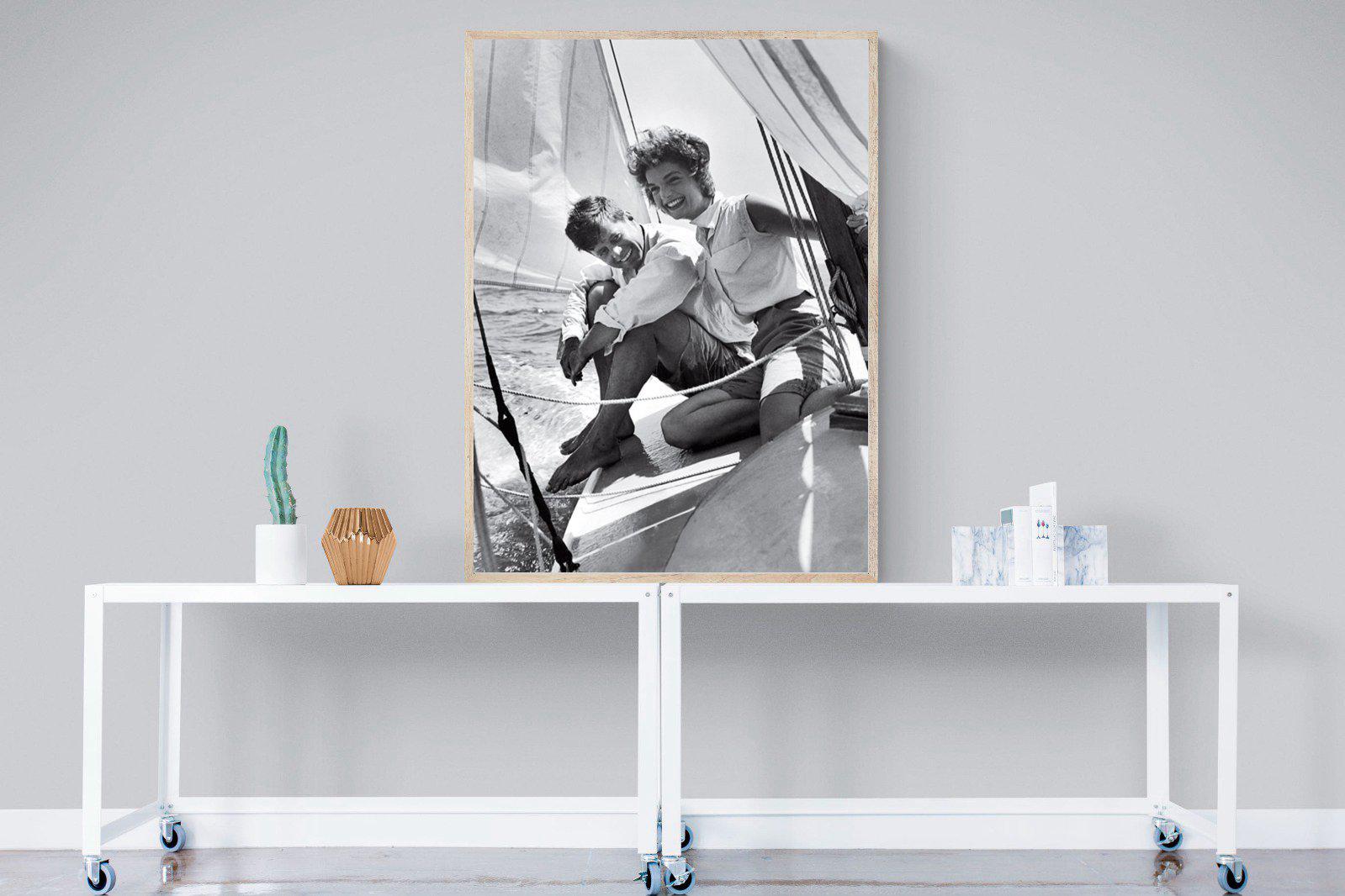 JFK-Wall_Art-90 x 120cm-Mounted Canvas-Wood-Pixalot