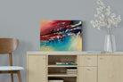 Jagged-Wall_Art-60 x 45cm-Mounted Canvas-No Frame-Pixalot