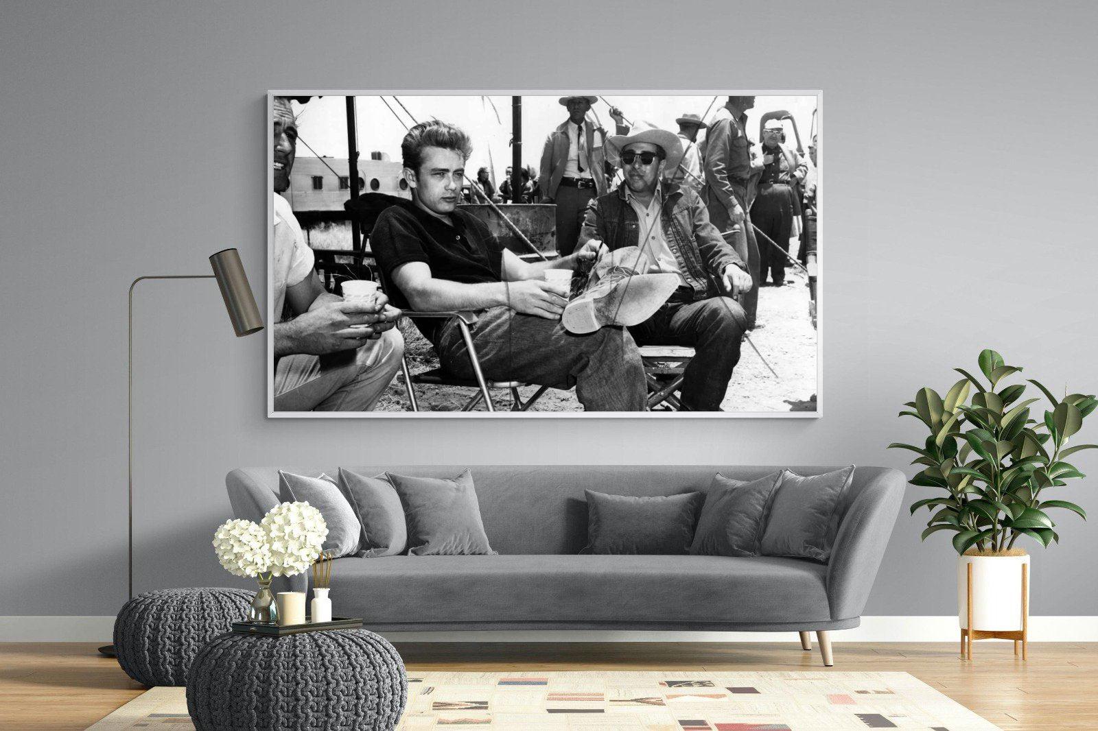 James Dean-Wall_Art-220 x 130cm-Mounted Canvas-White-Pixalot