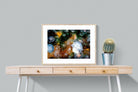 Jellyfish Smack-Wall_Art-80 x 60cm-Framed Print-Wood-Pixalot