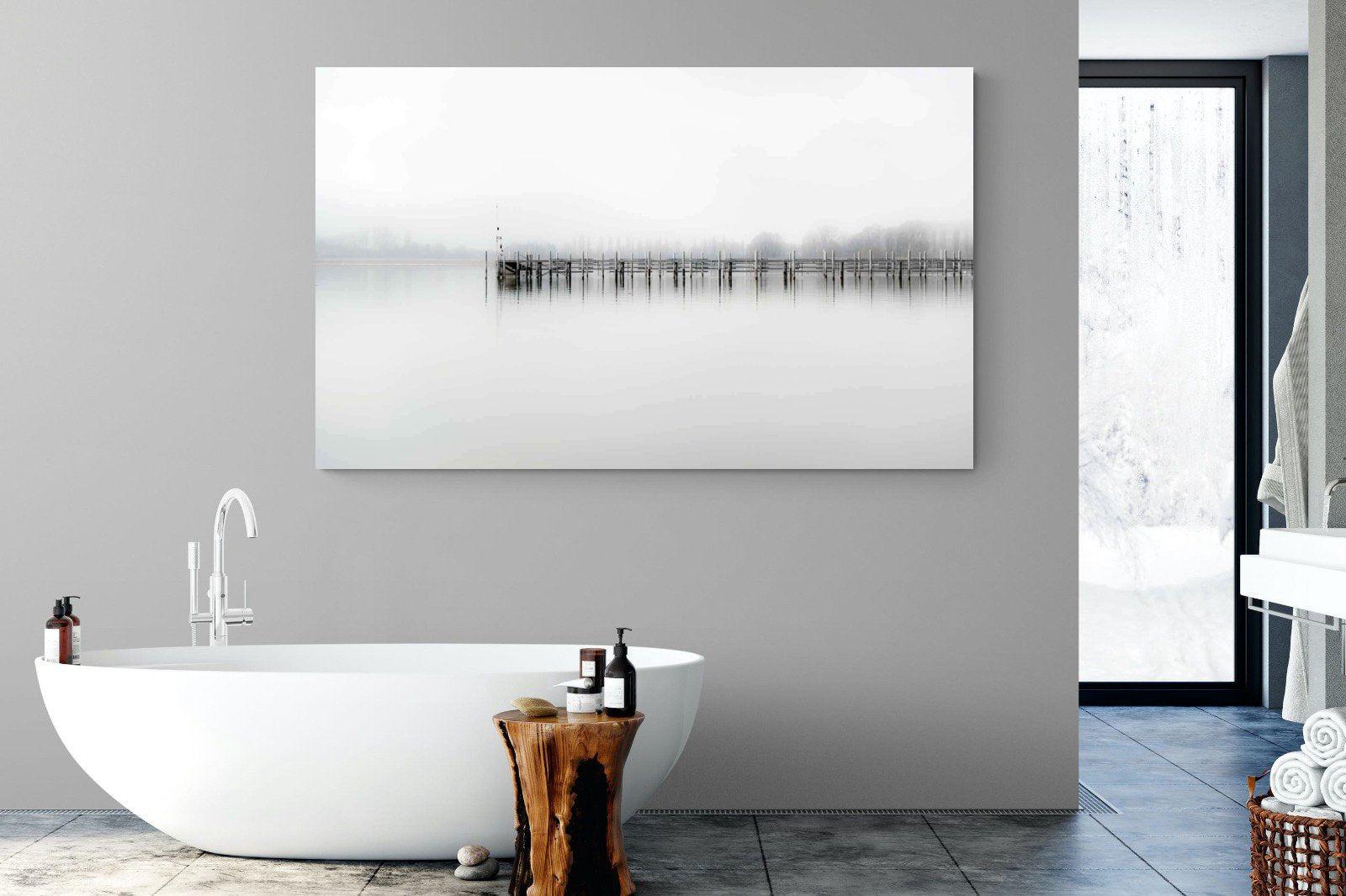 Jetty-Wall_Art-180 x 110cm-Mounted Canvas-No Frame-Pixalot