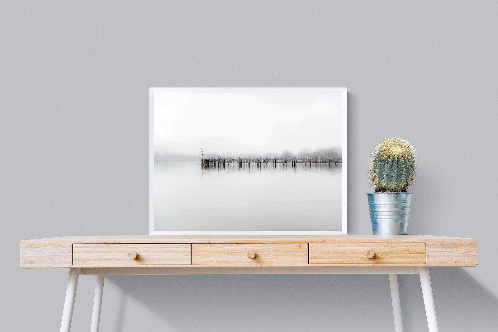 Jetty-Wall_Art-80 x 60cm-Mounted Canvas-White-Pixalot