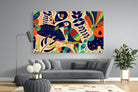 Jungle Art-Wall_Art-220 x 130cm-Mounted Canvas-No Frame-Pixalot
