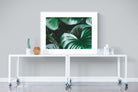 Jungle-Wall_Art-120 x 90cm-Framed Print-White-Pixalot