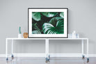 Jungle-Wall_Art-120 x 90cm-Framed Print-Black-Pixalot