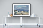 Kaap Bloubergstrand-Wall_Art-120 x 90cm-Framed Print-Black-Pixalot