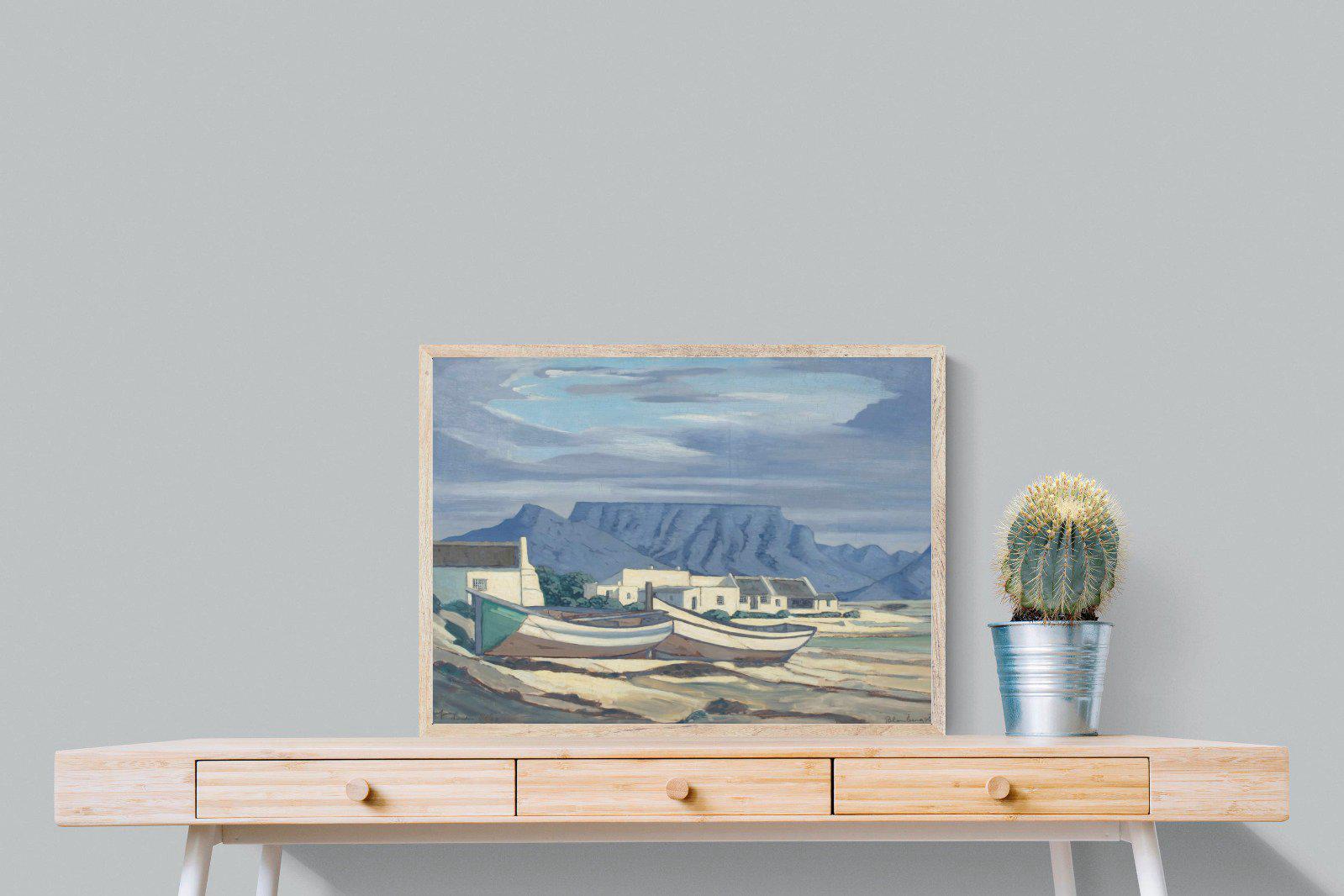 Kaap Bloubergstrand-Wall_Art-80 x 60cm-Mounted Canvas-Wood-Pixalot