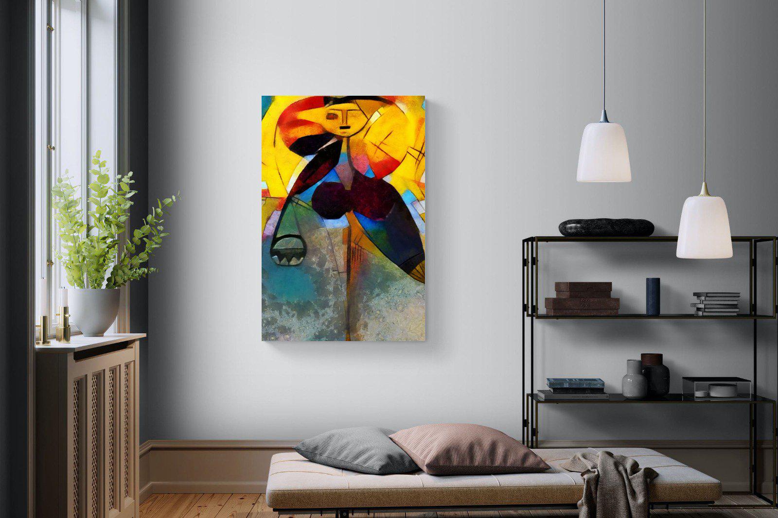 Kandinsky-Wall_Art-100 x 150cm-Mounted Canvas-No Frame-Pixalot