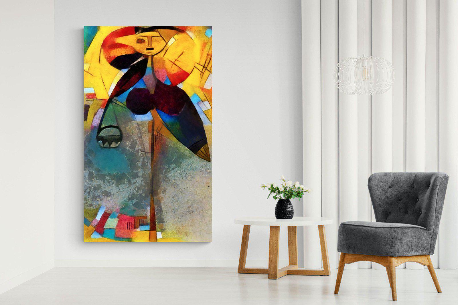 Kandinsky-Wall_Art-130 x 220cm-Mounted Canvas-No Frame-Pixalot