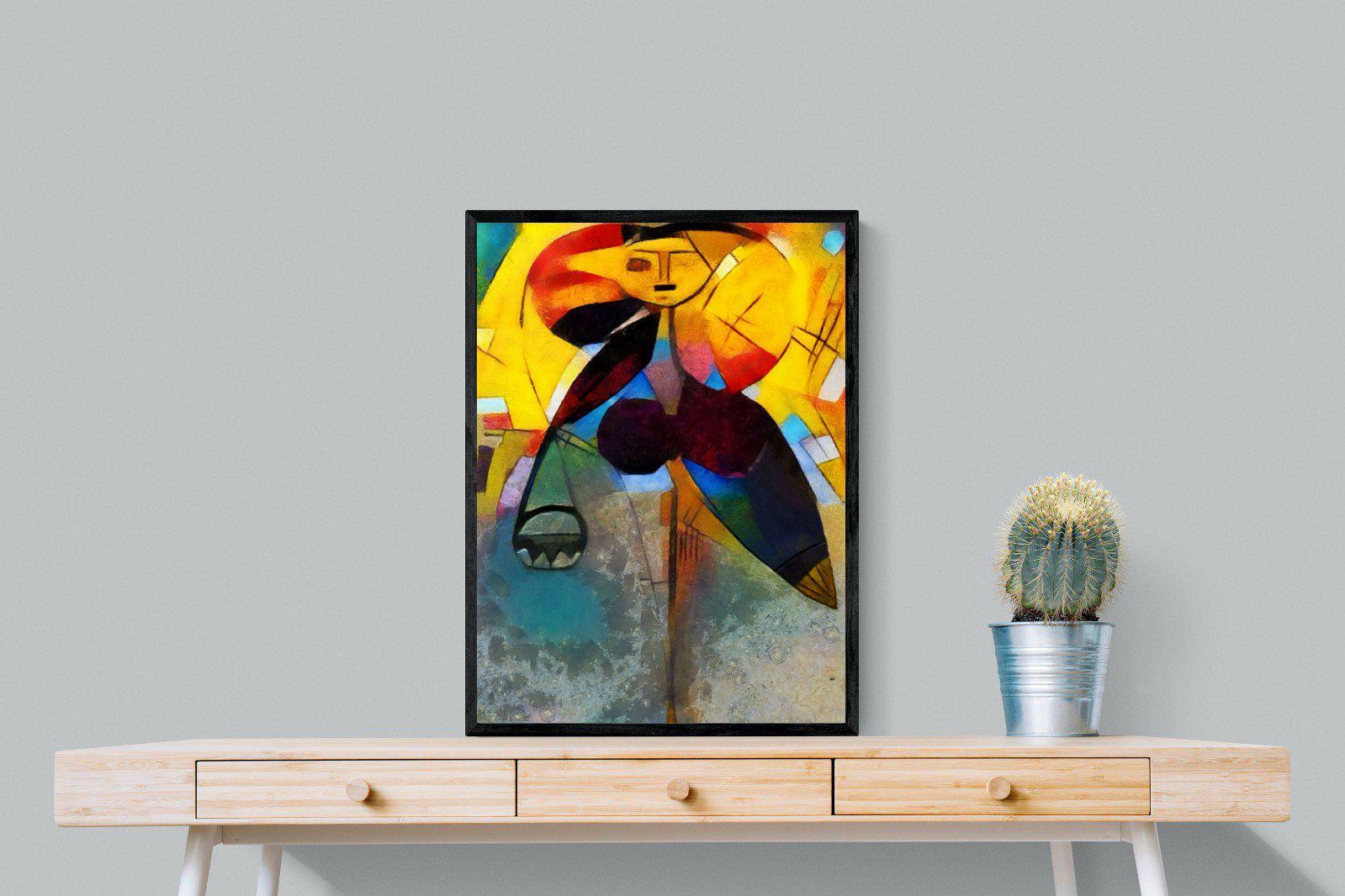 Kandinsky-Wall_Art-60 x 80cm-Mounted Canvas-Black-Pixalot