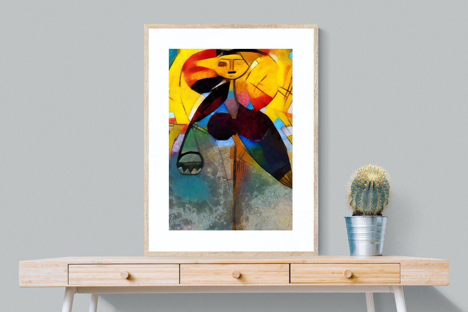 Kandinsky-Wall_Art-75 x 100cm-Framed Print-Wood-Pixalot