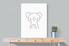 Kid's Koala-Wall_Art-75 x 100cm-Mounted Canvas-No Frame-Pixalot