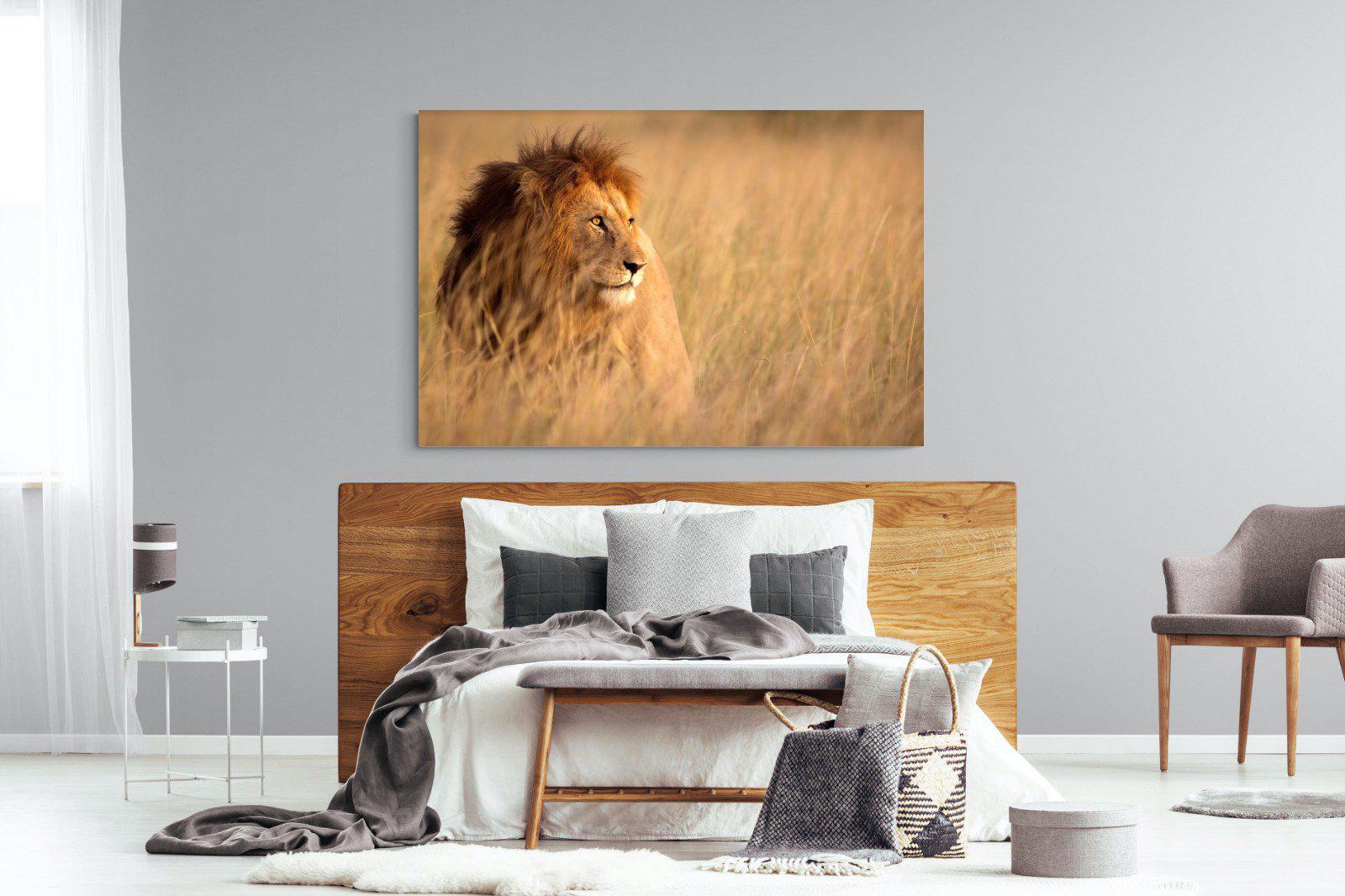 King-Wall_Art-150 x 100cm-Mounted Canvas-No Frame-Pixalot