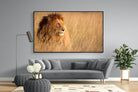 King-Wall_Art-220 x 130cm-Mounted Canvas-Black-Pixalot