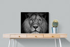 King of the Jungle-Wall_Art-80 x 60cm-Mounted Canvas-No Frame-Pixalot