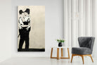 Kissing Coppers-Wall_Art-130 x 220cm-Mounted Canvas-No Frame-Pixalot
