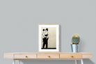 Kissing Coppers-Wall_Art-45 x 60cm-Framed Print-Wood-Pixalot