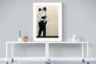 Kissing Coppers-Wall_Art-90 x 120cm-Framed Print-Wood-Pixalot
