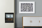 LA Street Art-Wall_Art-100 x 75cm-Framed Print-White-Pixalot