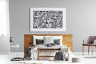 LA Street Art-Wall_Art-150 x 100cm-Framed Print-White-Pixalot