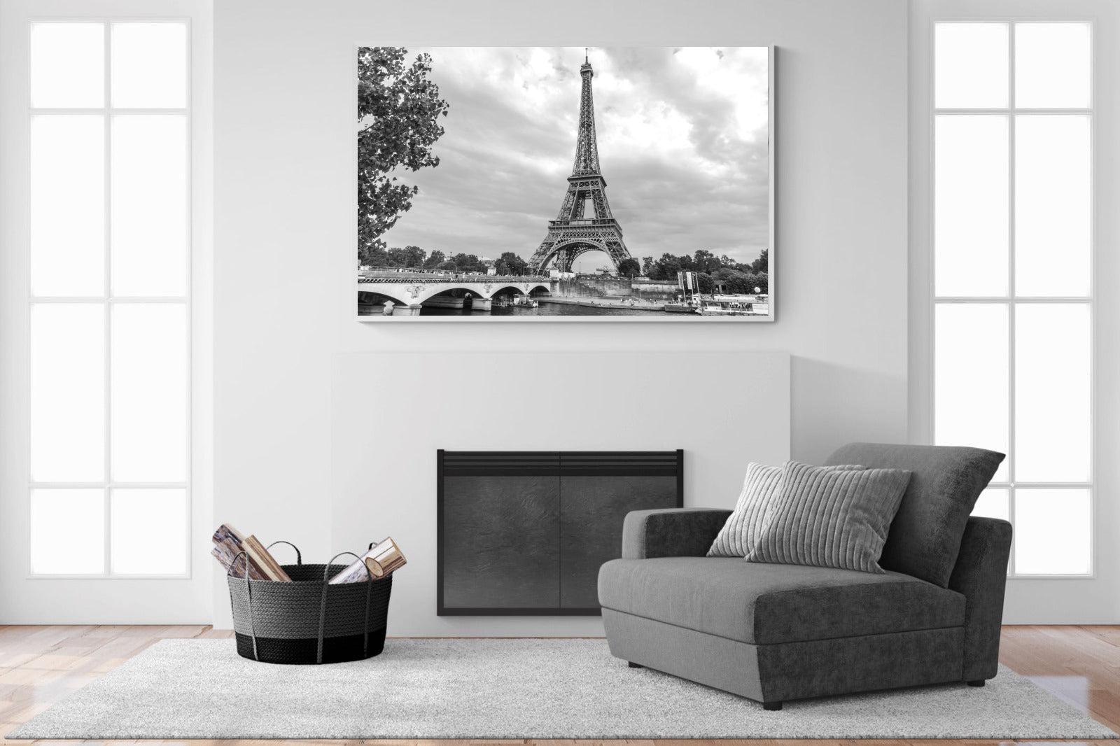 La Dame de Fer-Wall_Art-150 x 100cm-Mounted Canvas-White-Pixalot