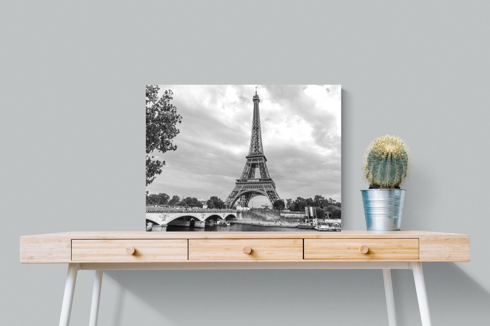 La Dame de Fer-Wall_Art-80 x 60cm-Mounted Canvas-No Frame-Pixalot