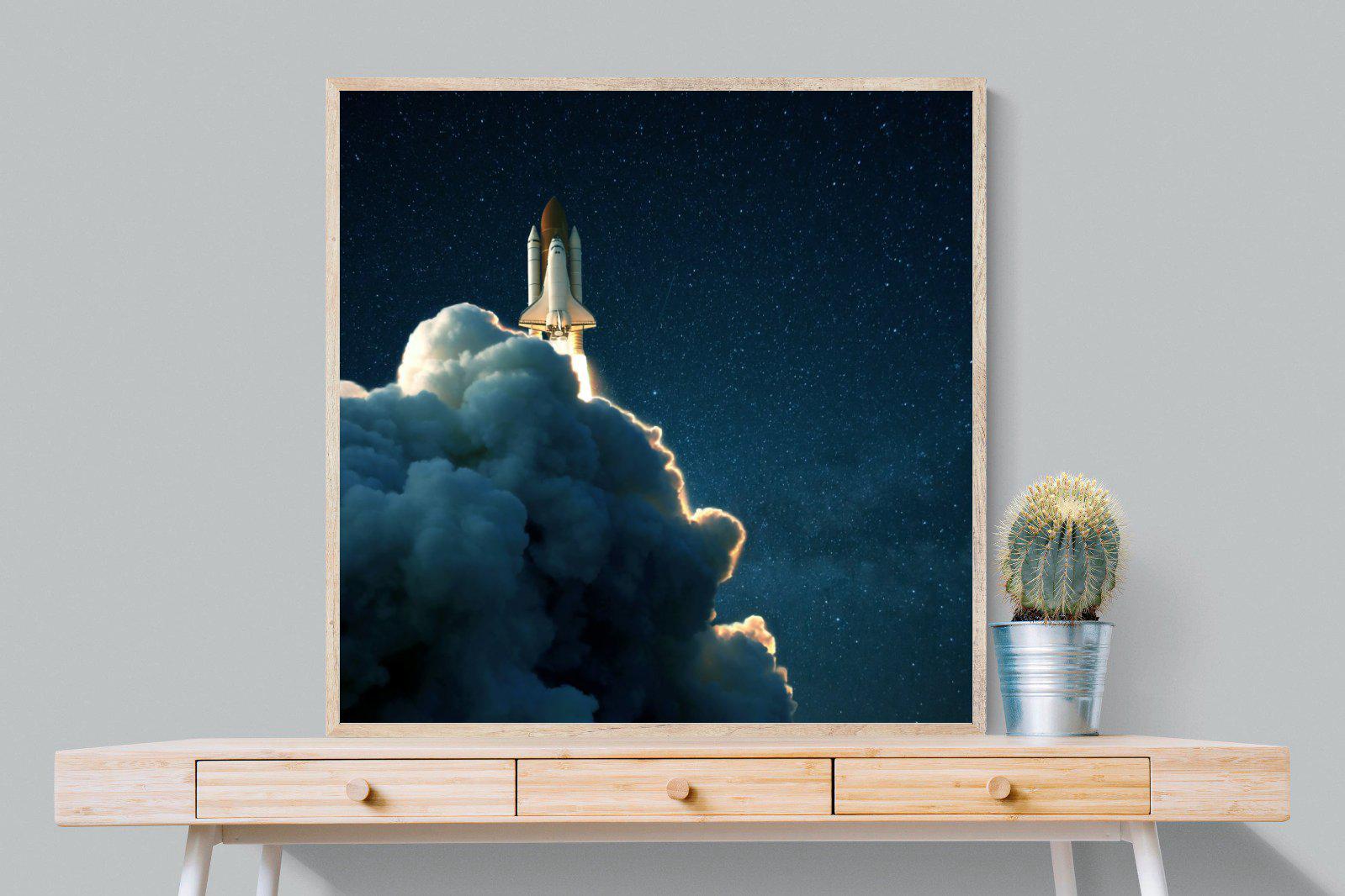 Launch-Wall_Art-100 x 100cm-Mounted Canvas-Wood-Pixalot