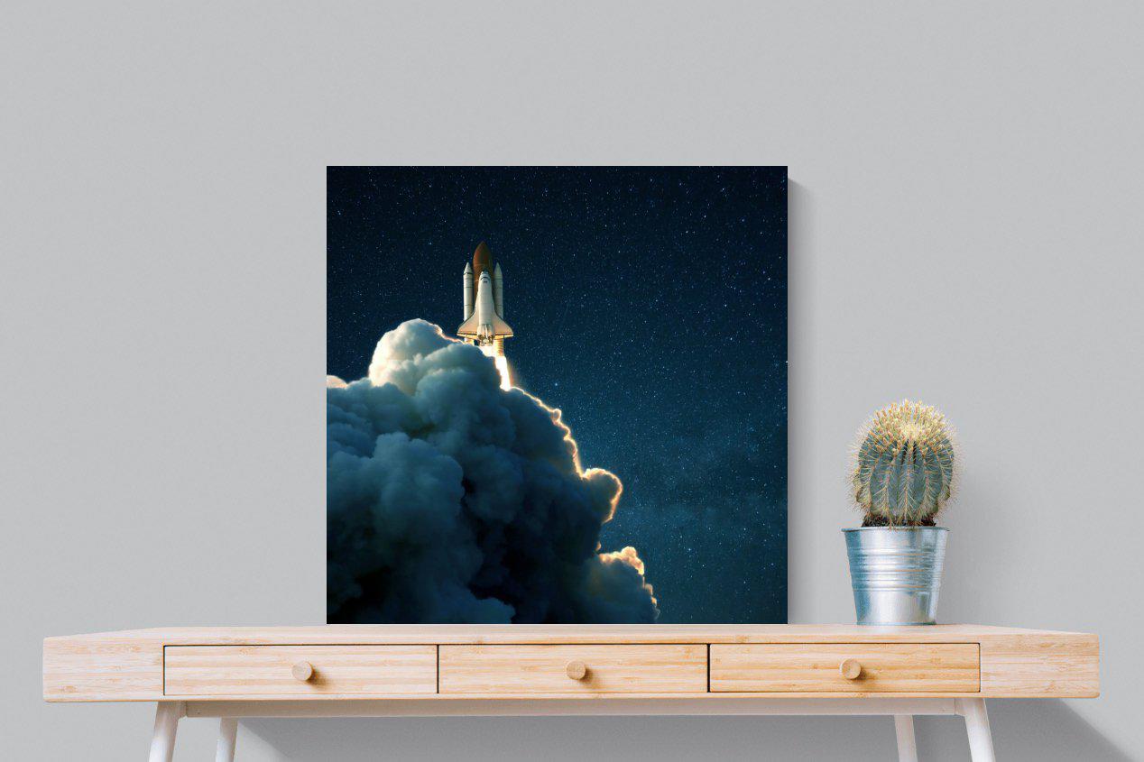 Launch-Wall_Art-80 x 80cm-Mounted Canvas-No Frame-Pixalot