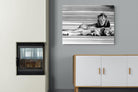 Laying Lion-Wall_Art-100 x 75cm-Mounted Canvas-No Frame-Pixalot