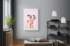 Legs Eleven-Wall_Art-100 x 150cm-Framed Print-White-Pixalot