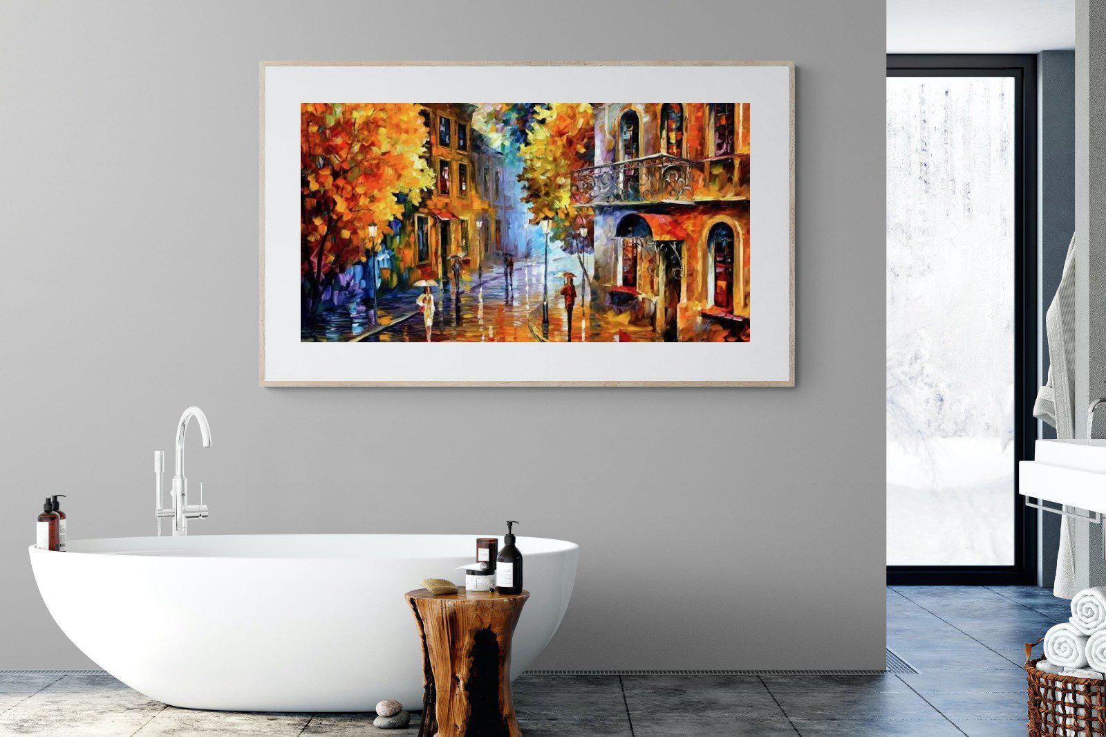 Leonid Afremov-Wall_Art-180 x 110cm-Framed Print-Wood-Pixalot