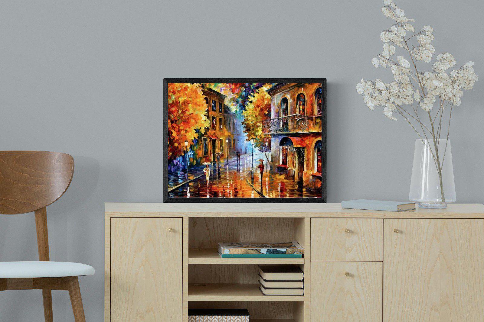 Leonid Afremov-Wall_Art-60 x 45cm-Mounted Canvas-Black-Pixalot