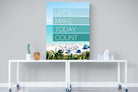 Let's Make Today Count-Wall_Art-90 x 120cm-Mounted Canvas-No Frame-Pixalot