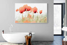 Light Poppies-Wall_Art-180 x 110cm-Mounted Canvas-White-Pixalot