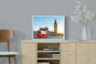 London Bridge-Wall_Art-60 x 45cm-Mounted Canvas-White-Pixalot