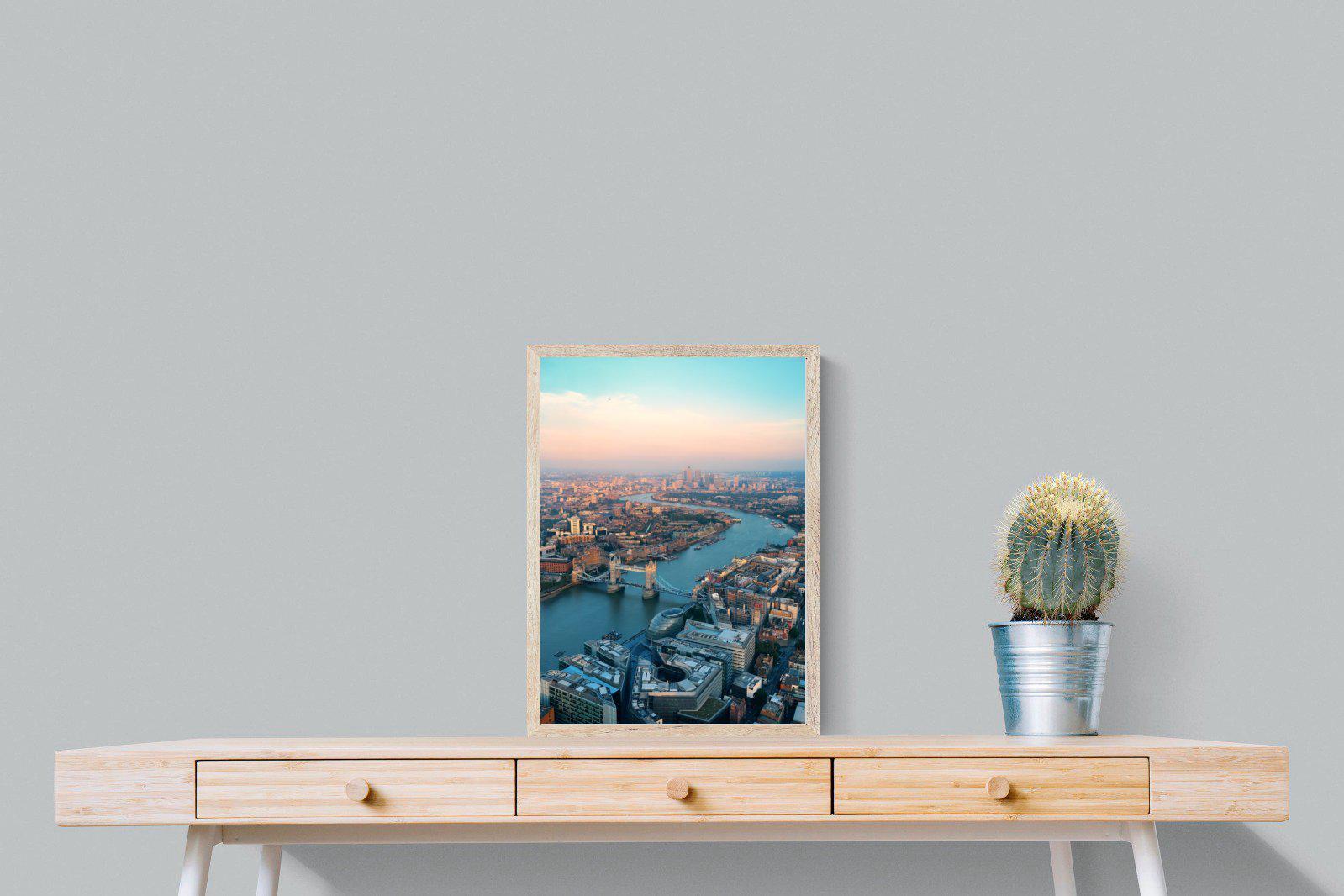 London-Wall_Art-45 x 60cm-Mounted Canvas-Wood-Pixalot