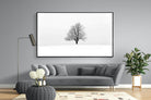 Lone Tree-Wall_Art-220 x 130cm-Mounted Canvas-Black-Pixalot