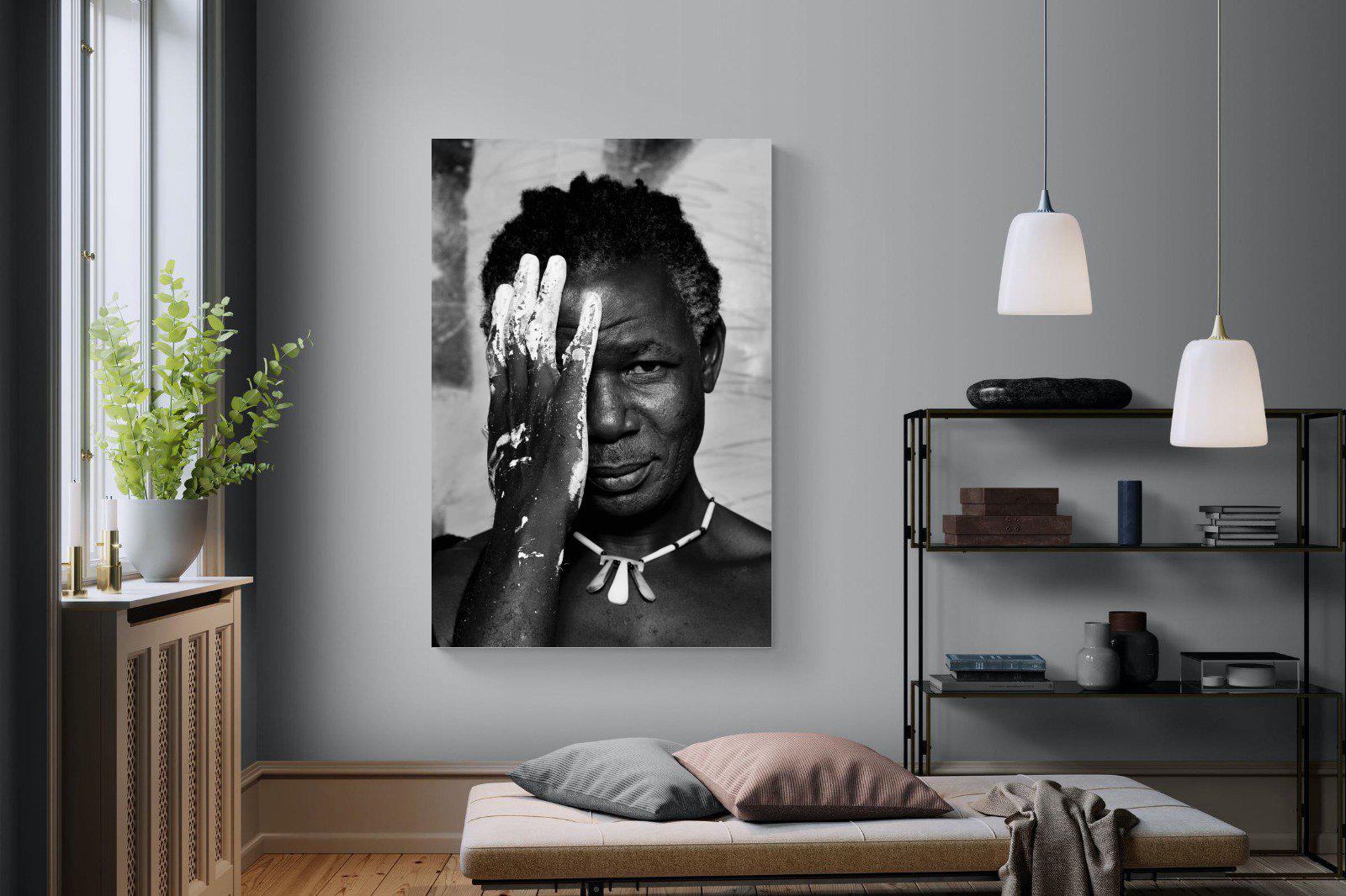 Look of an Artist-Wall_Art-120 x 180cm-Mounted Canvas-No Frame-Pixalot