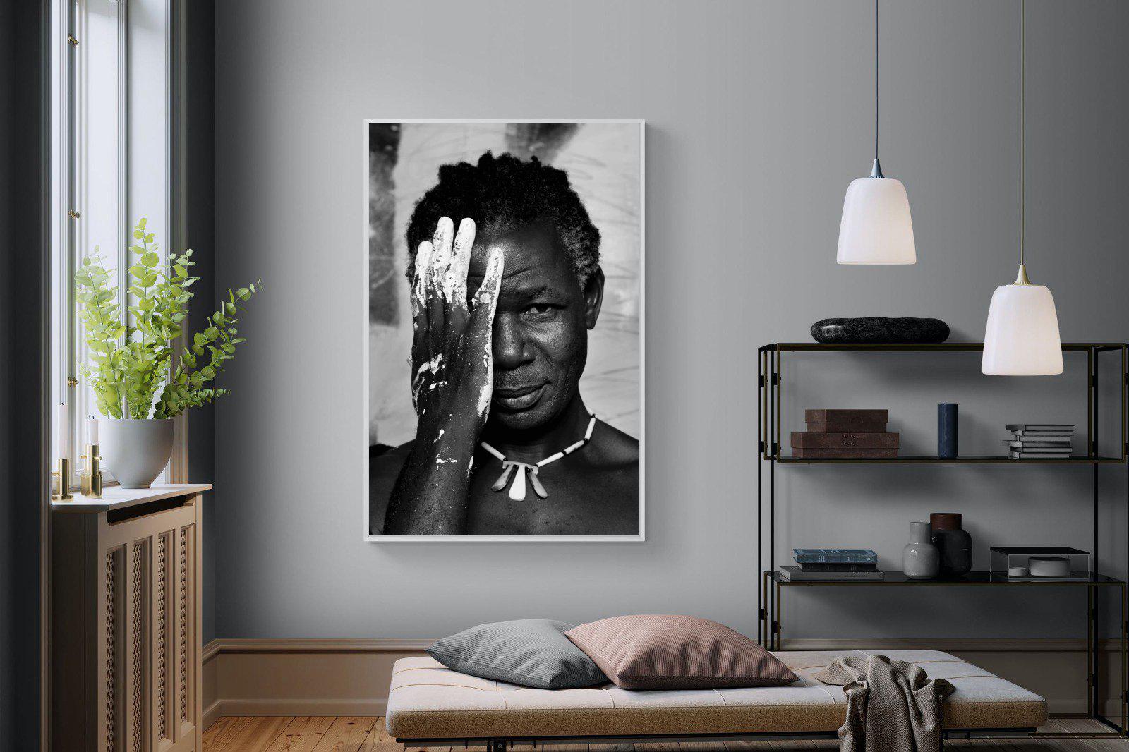 Look of an Artist-Wall_Art-120 x 180cm-Mounted Canvas-White-Pixalot