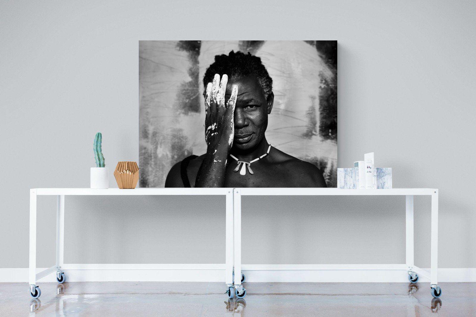 Look of an Artist-Wall_Art-120 x 90cm-Mounted Canvas-No Frame-Pixalot