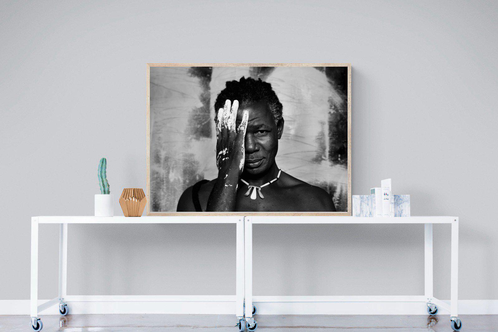 Look of an Artist-Wall_Art-120 x 90cm-Mounted Canvas-Wood-Pixalot